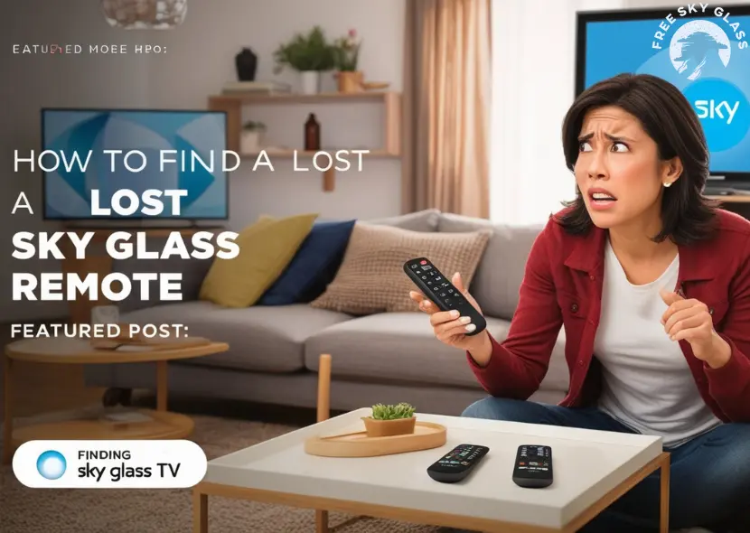 How to Find Your Sky Glass Remote: A Complete Guide