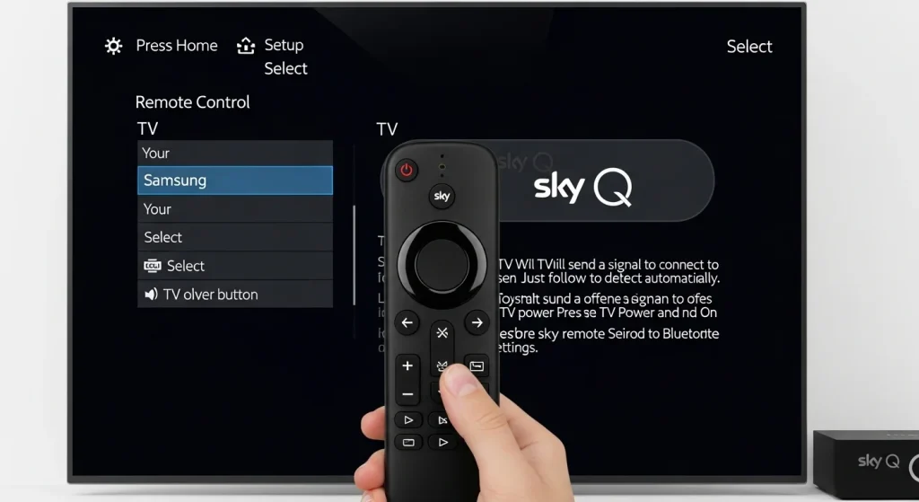 How Do I Connect a Sky Q Remote to My TV