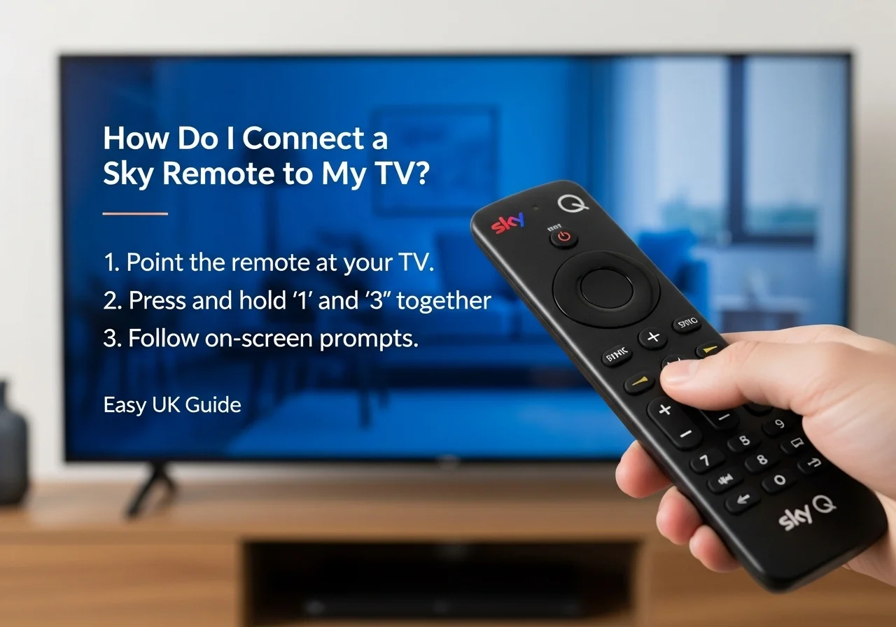 How Do I Connect a Sky Remote to My TV (Easy UK Guide)