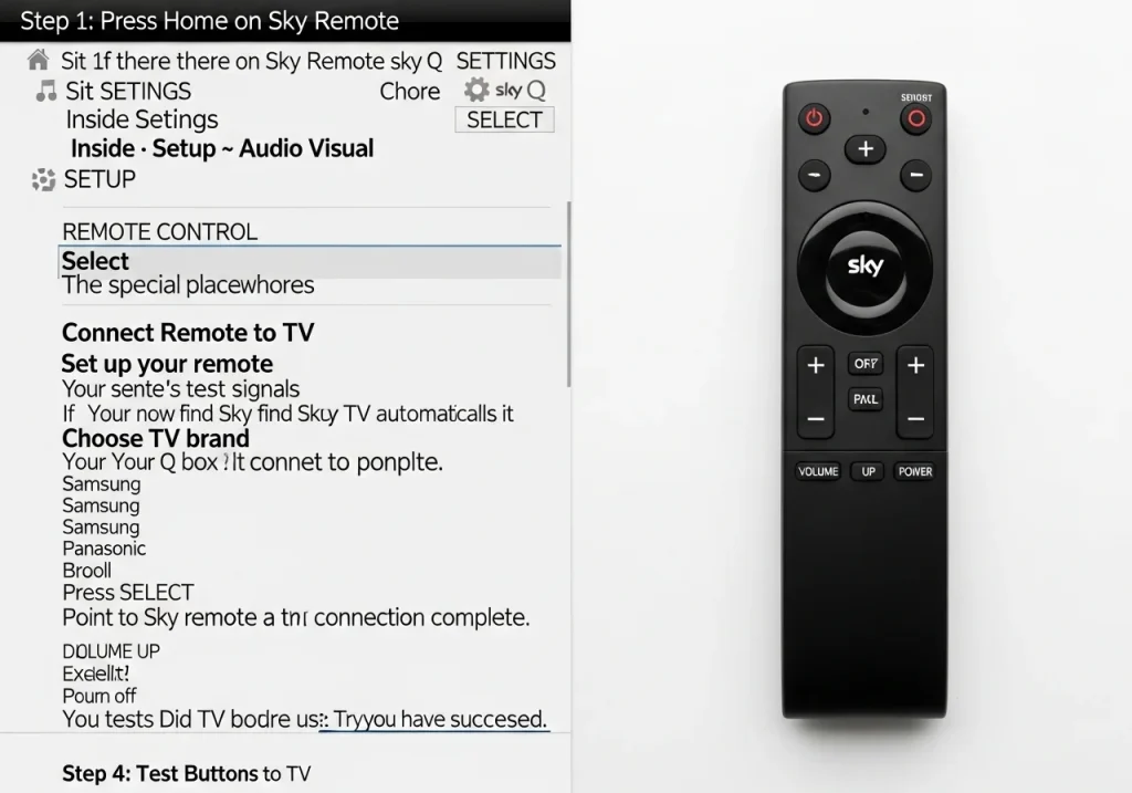 How Do You Connect a Sky Q Remote to TV
