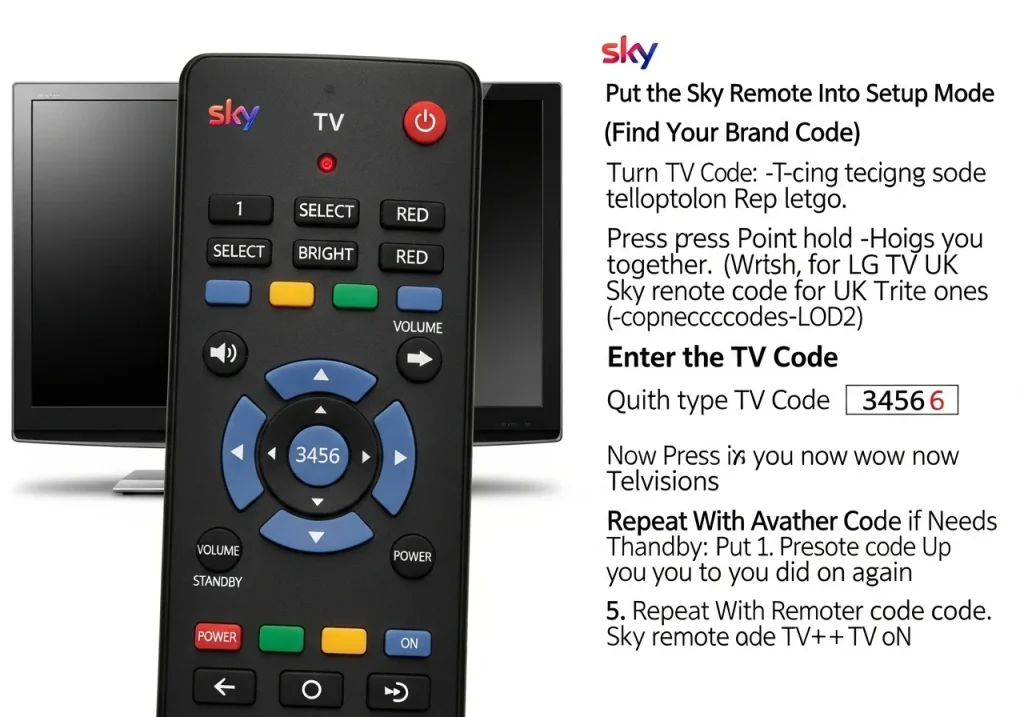 How to Connect Sky Remote to TV (Sky+ HD & Older Remotes)