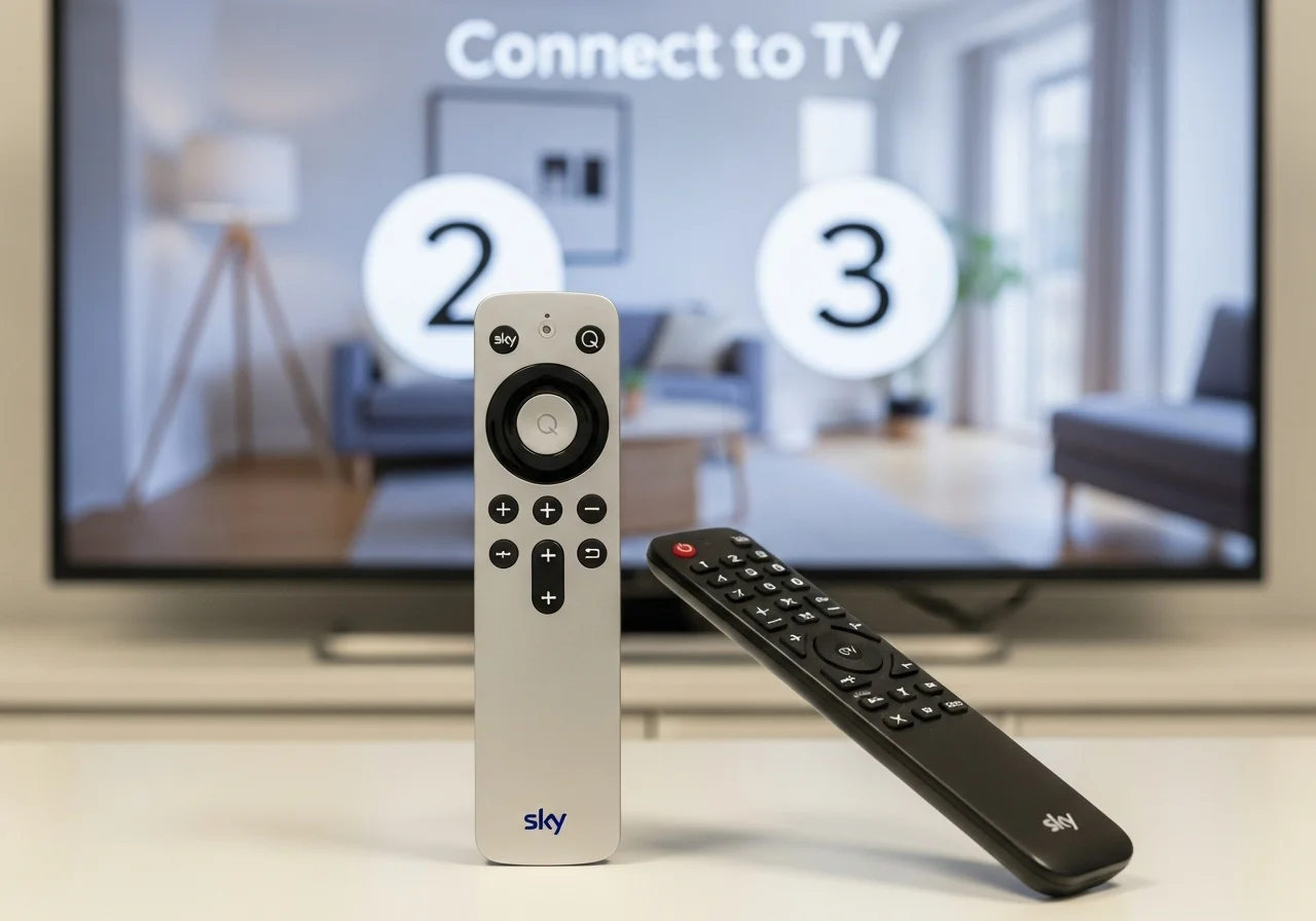 How to Connect Sky Remote to TV