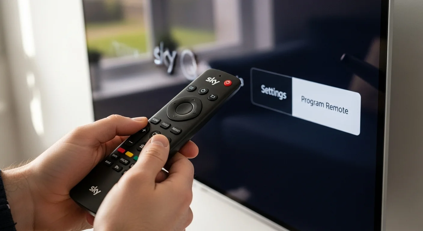 How to Program Sky Remote to TV (UK Step-by-Step Guide)