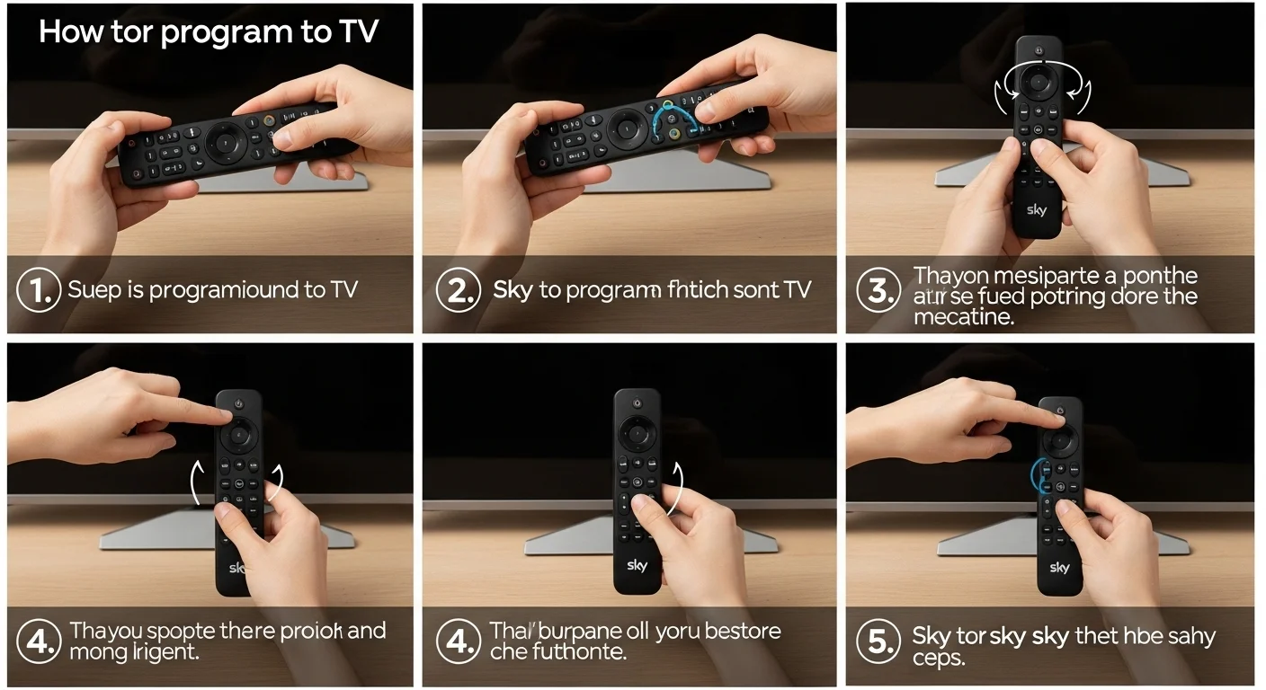 How to Program a Sky Remote to TV (UK Step-by-Step Guide)