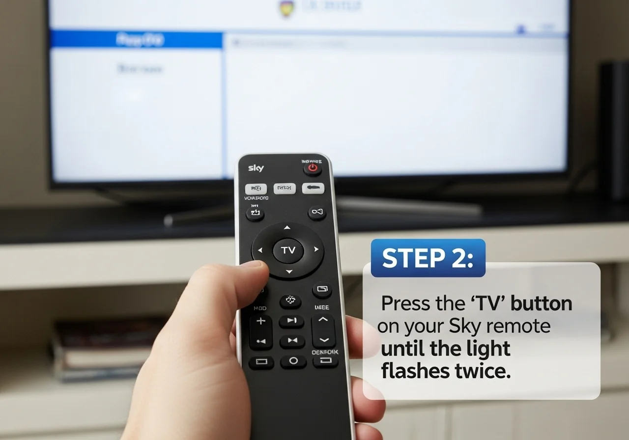 How to Set TV to Sky Remote (Easy UK Step-by-Step Guide)
