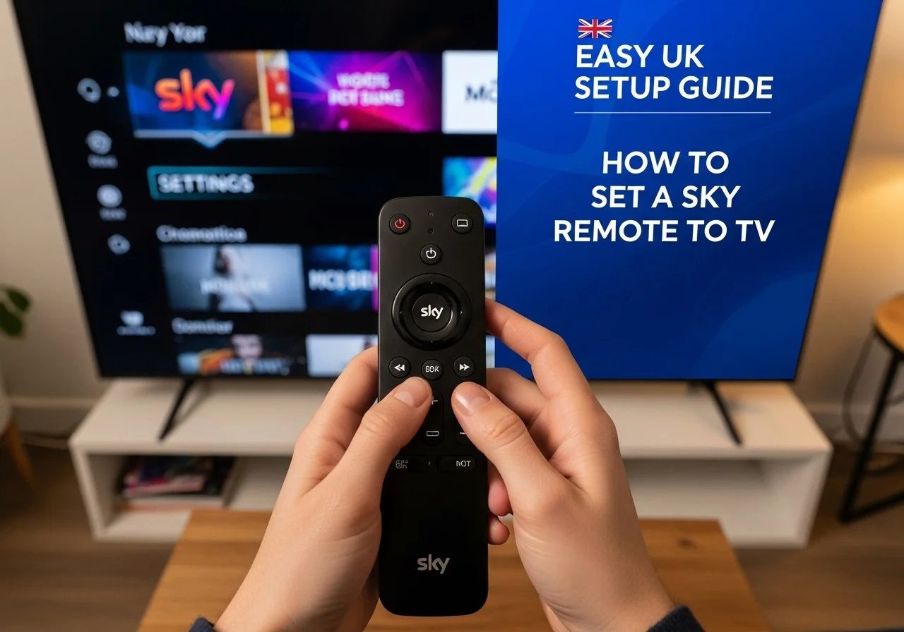 How to Set a Sky Remote to TV (Easy UK Setup Guide)
