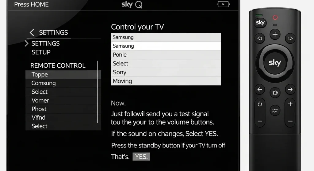 Automatic Setup Using Sky Menu (Recommended)