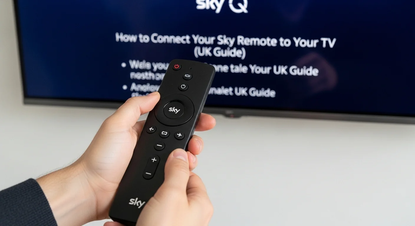 How to Connect Your Sky Remote to Your TV (UK Guide)