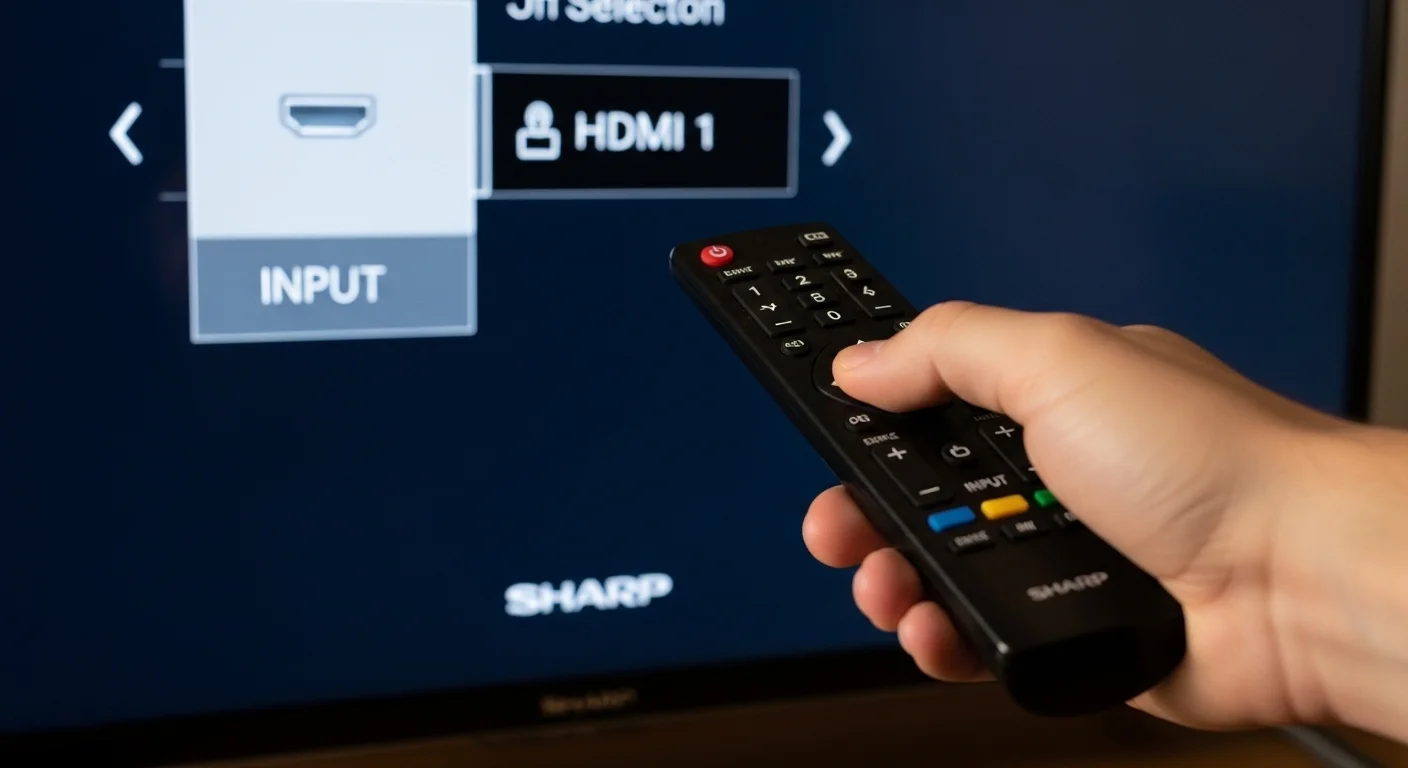 How to Change HDMI on Sharp TV Without Remote