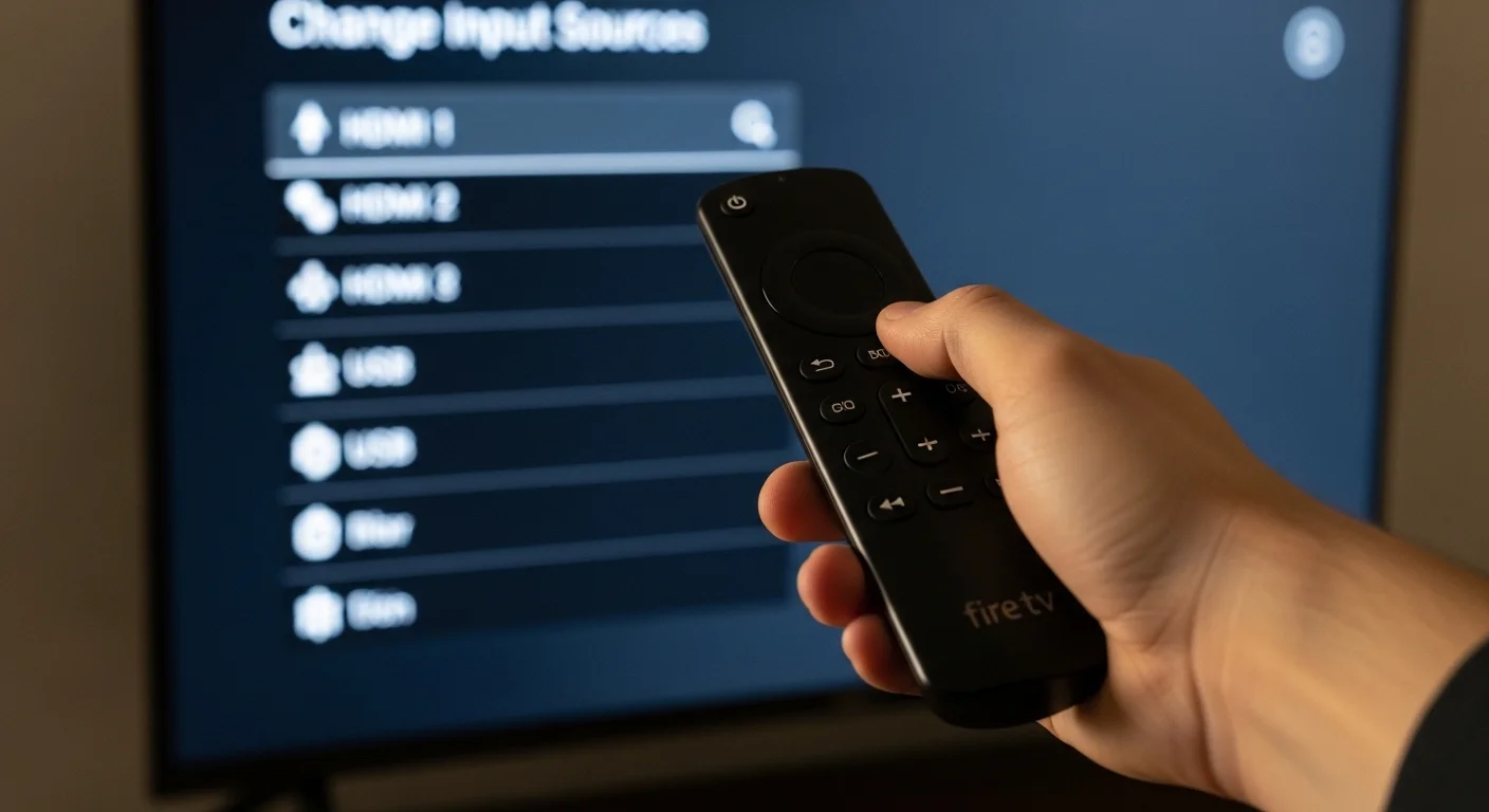 How to Change Source With Fire TV Remote