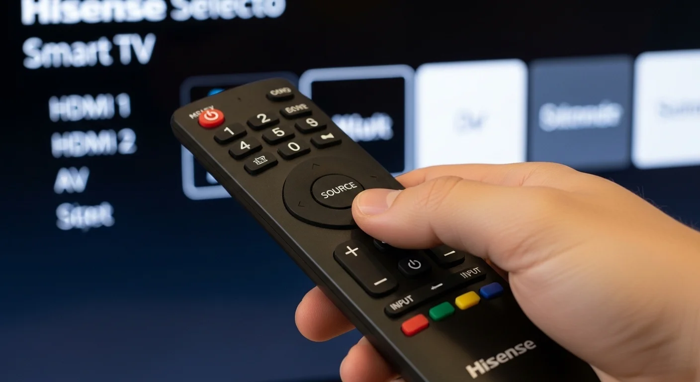 How to Change Source on Hisense TV Without Remote
