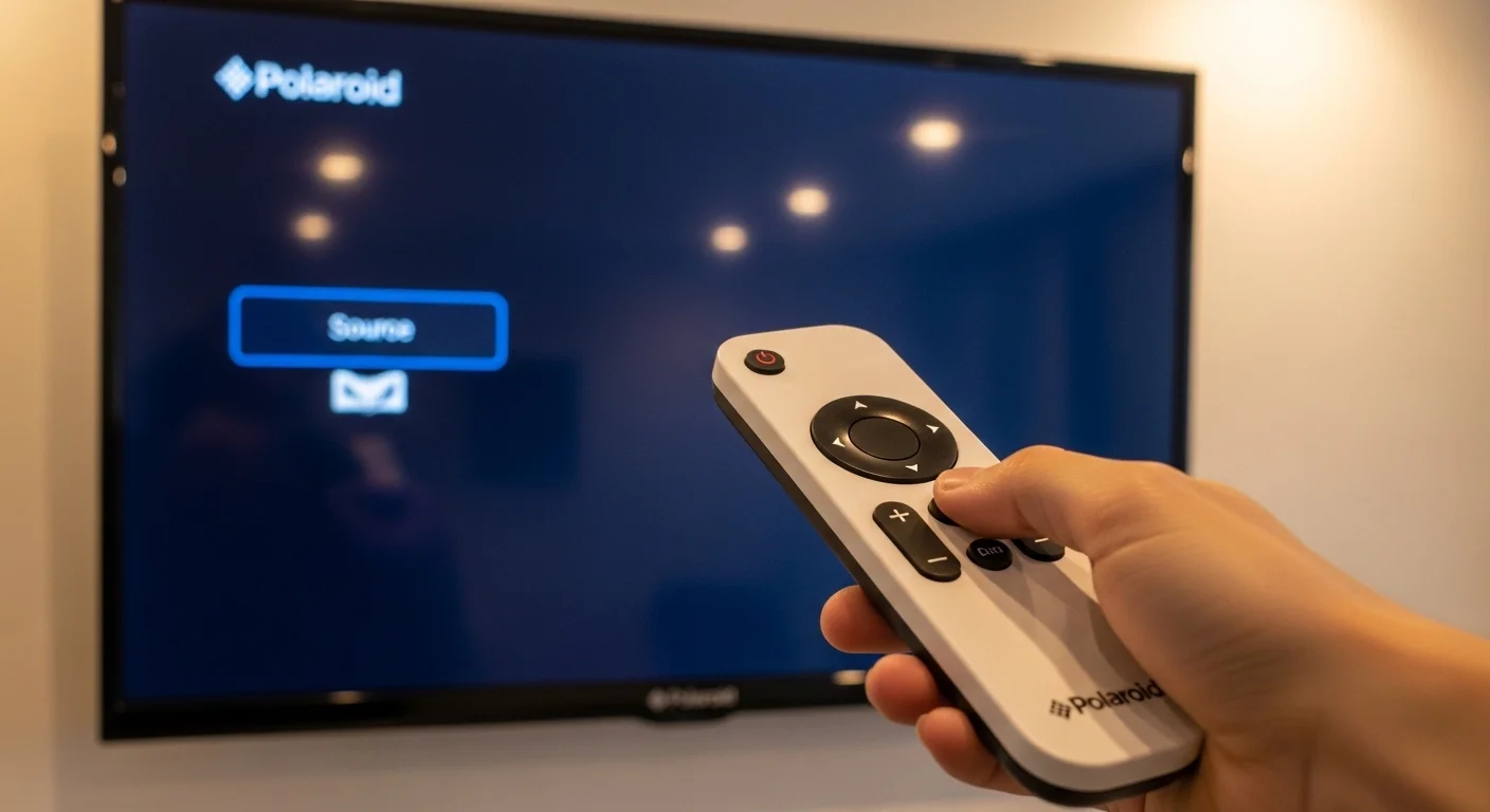 How to Change Source on Polaroid TV Without Remote