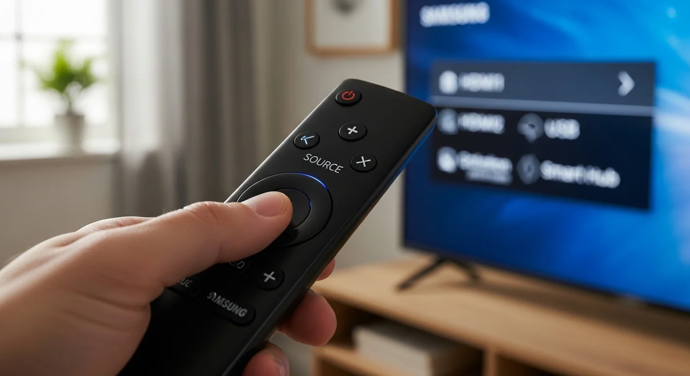How to Change Source on Samsung TV With or Without Remote