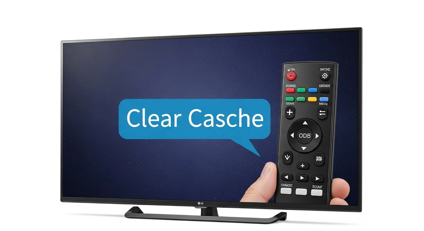 How to Clear Cache in LG TV With Remote